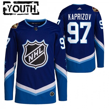 Kinder Eishockey Minnesota Wild Trikot Kirill Kaprizov 97 2022 NHL All-Star Blau Authentic